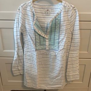 Vineyard vines embroidered tunic